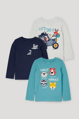 Set van 3 - longsleeve