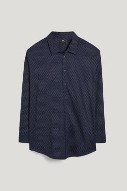 Camisa - regular fit - Kent - fàcil de planxar - estampat minimalista