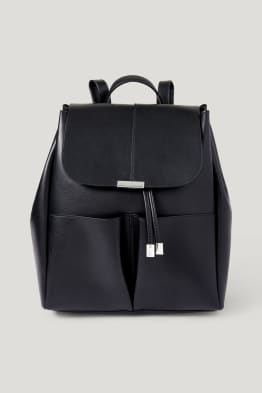 Backpack - faux leather
