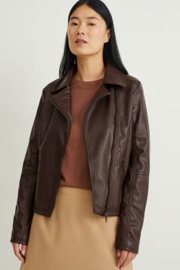 Blouson motard - similicuir