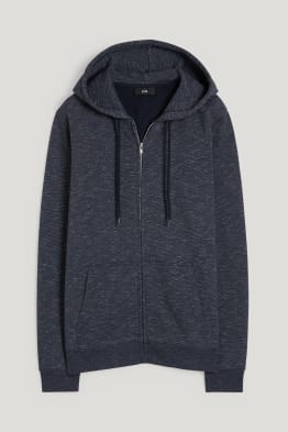 Rozpinana bluza z kapturem