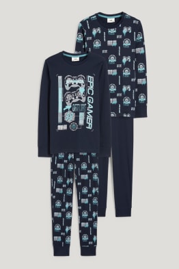 Lot de 2 - pyjamas - 4 pièces