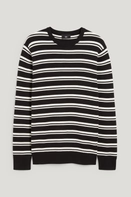Pullover - gestreift