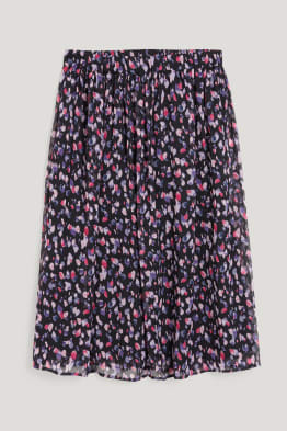 Chiffon skirt - patterned