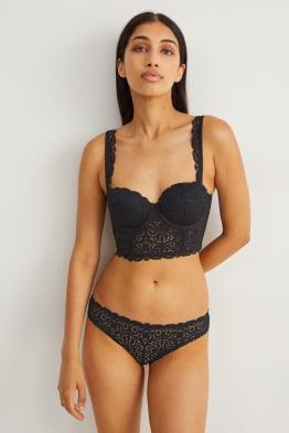 Reggiseno con ferretti - DEMI - imbottito