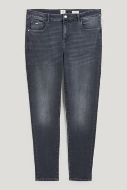 Skinny Jeans - średni stan - dżinsy modelujące