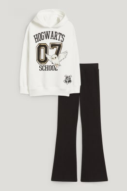 Harry Potter - komplet - bluza z kapturem i rozszerzane legginsy - 2 części