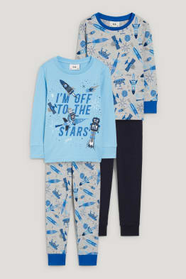 Lot de 2 - pyjamas - 4 pièces