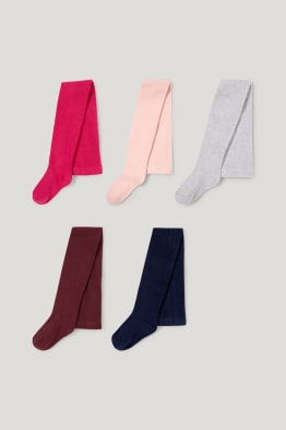 Lot de 5 paires - collants