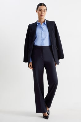 Business trousers - high waist - wide leg - Mix & match