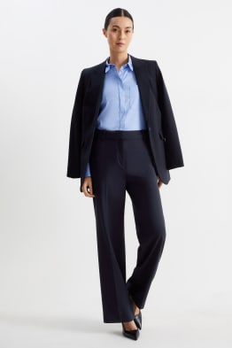 Business kalhoty - high waist - wide leg - Mix & Match