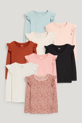 Multipack 8er - Langarmshirt