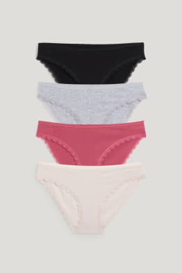 Confezione da 4 - slip