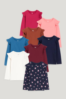 Multipack 8er - Langarmshirt