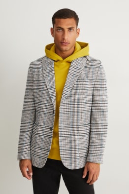 Sakko - Slim Fit - kariert