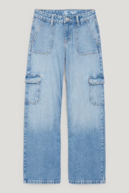 Wide leg jeans - LYCRA®