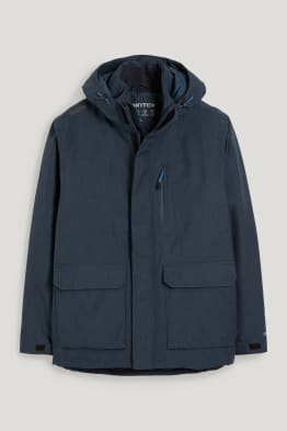 Softshelljacke mit Kapuze