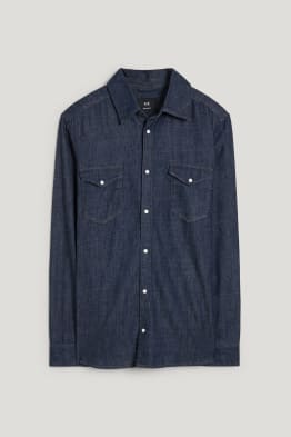 Spijkerblouse - regular fit - kent