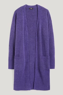 Lange Strickjacke