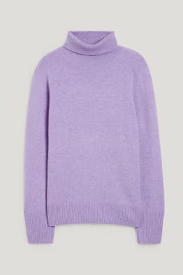 Kaschmir-Rollkragenpullover