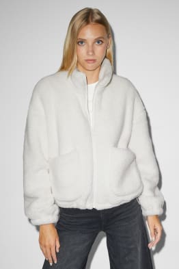 CLOCKHOUSE - veste en peluche