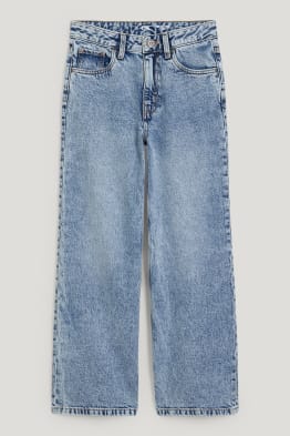 Wide leg jeans