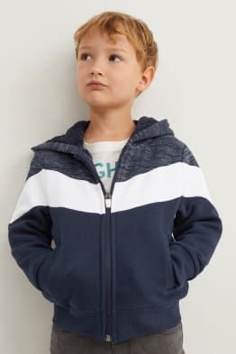 Sweat zippé à capuche