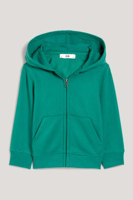 Sweatvest met capuchon - genderneutraal