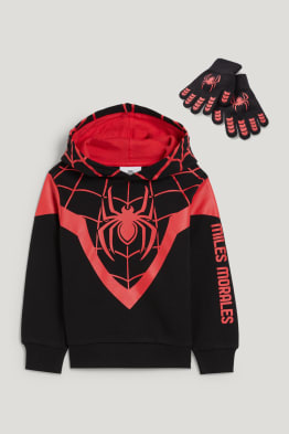 Spider-Man - Set - Hoodie und Handschuhe - 2 teilig