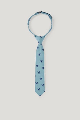 Dinosaur - tie - patterned