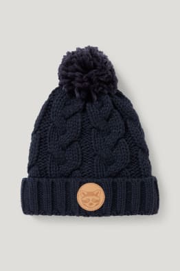 Berretto in maglia - motivo a treccia