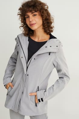 Jaqueta softshell amb caputxa - 4 Way Stretch