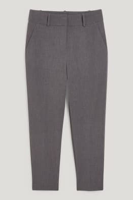 Pantalon - high waist - slim fit