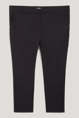 Pantalón de tela - mid waist - straight fit