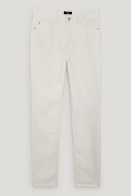 Pantaloni di velluto - vita alta - straight fit