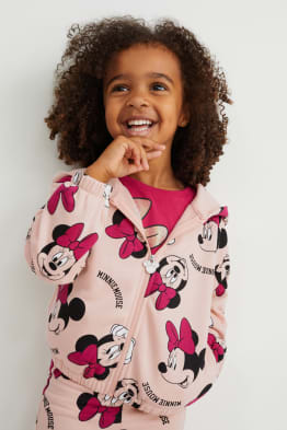 Minnie - felpa con zip e cappuccio
