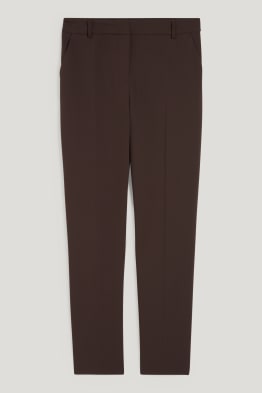 Pantalon de bureau - mid waist - slim fit