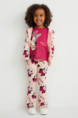 Lot de 2 - Minnie Mouse - leggings doublés de coupe évasée