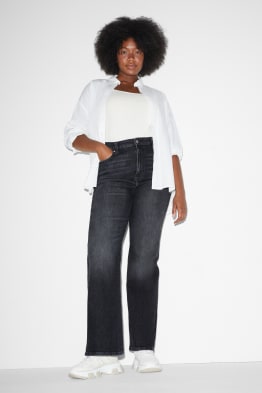 CLOCKHOUSE - Flared Jeans - High Waist - LYCRA®