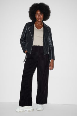 CLOCKHOUSE - pantalón de tela - mid waist - straight fit