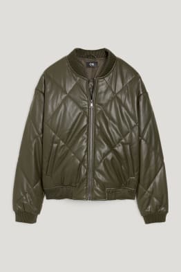 Blouson - Lederimitat