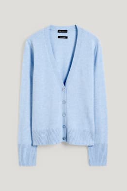 Kaschmir-Strickjacke