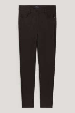 Žerzejové kalhoty - skinny fit