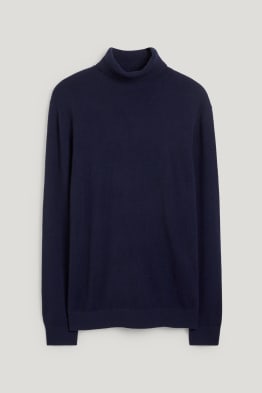 Pull à col roulé en cachemire