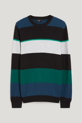 Pullover - gestreift