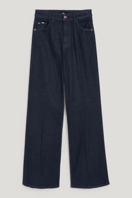 Wide leg jeans - high waist