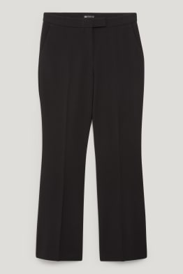Pantalons de tela - high waist - flared