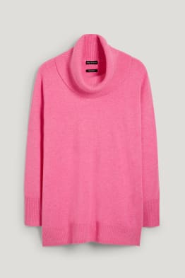 Kaschmir-Rollkragenpullover