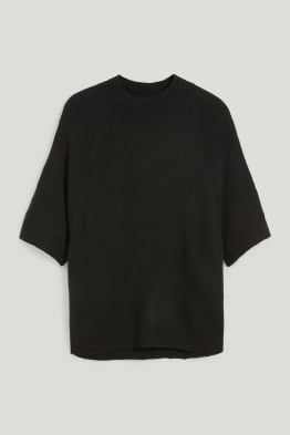 Strickpullover - kurzarm
