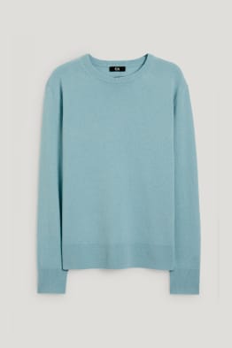 Basic-Pullover - Woll-Mix mit Kaschmir